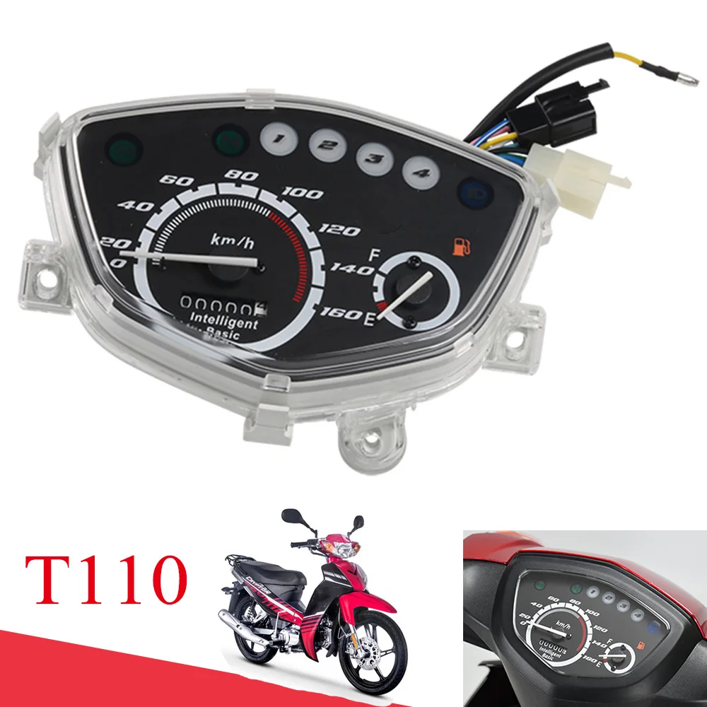 

For YAMAHA Crypton T110 110 T110C C8 LYM110-2 Motorcycle Meter Speedometer Digital Dash Board Dashboard Rpm Gauge Tach Display