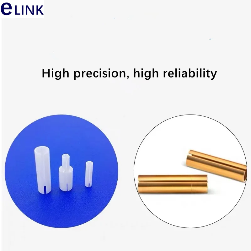 SMA optical fiber ceramic sleeve 10pcs SC LC for red light pen optical fiber adapter flange optical instrument free shipping