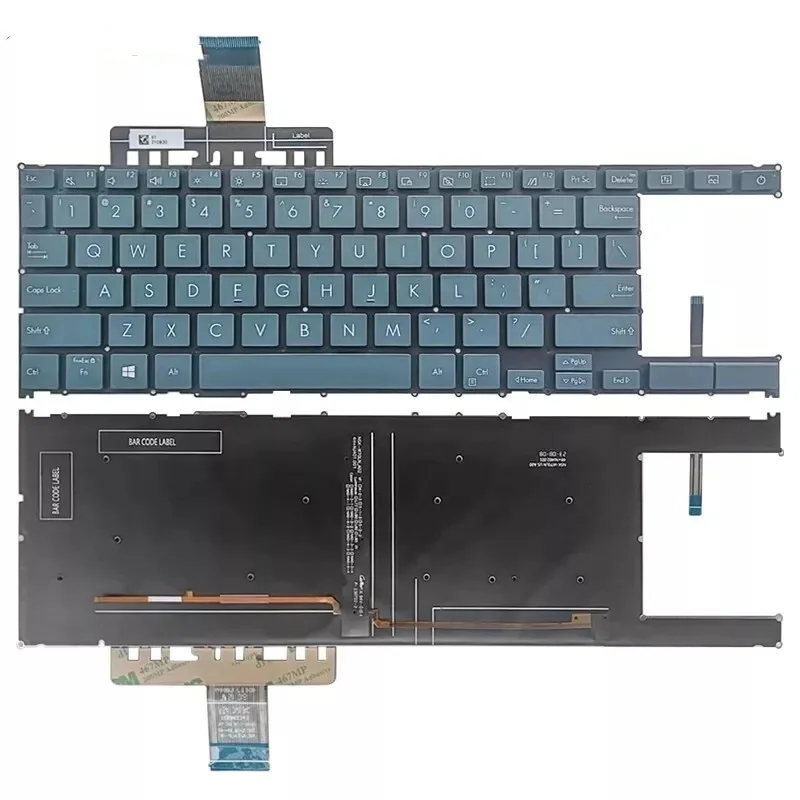 New Laptop US Keyboard For ASUS Zenbook Pro 14 Duo OLED UX8402 Black