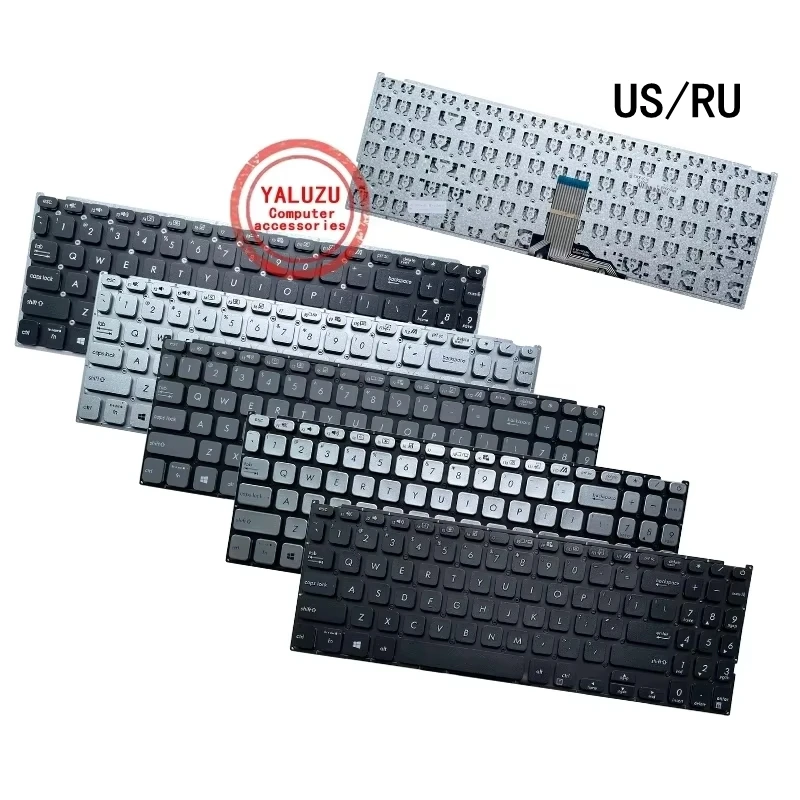 US/RU NOWA klawiatura do laptopa ASUS VivoBook 15 X509 X515E X515M X515J/JA M509 M515 Y5000F Y5200F/FB Y5200E Y5200J FL8850U