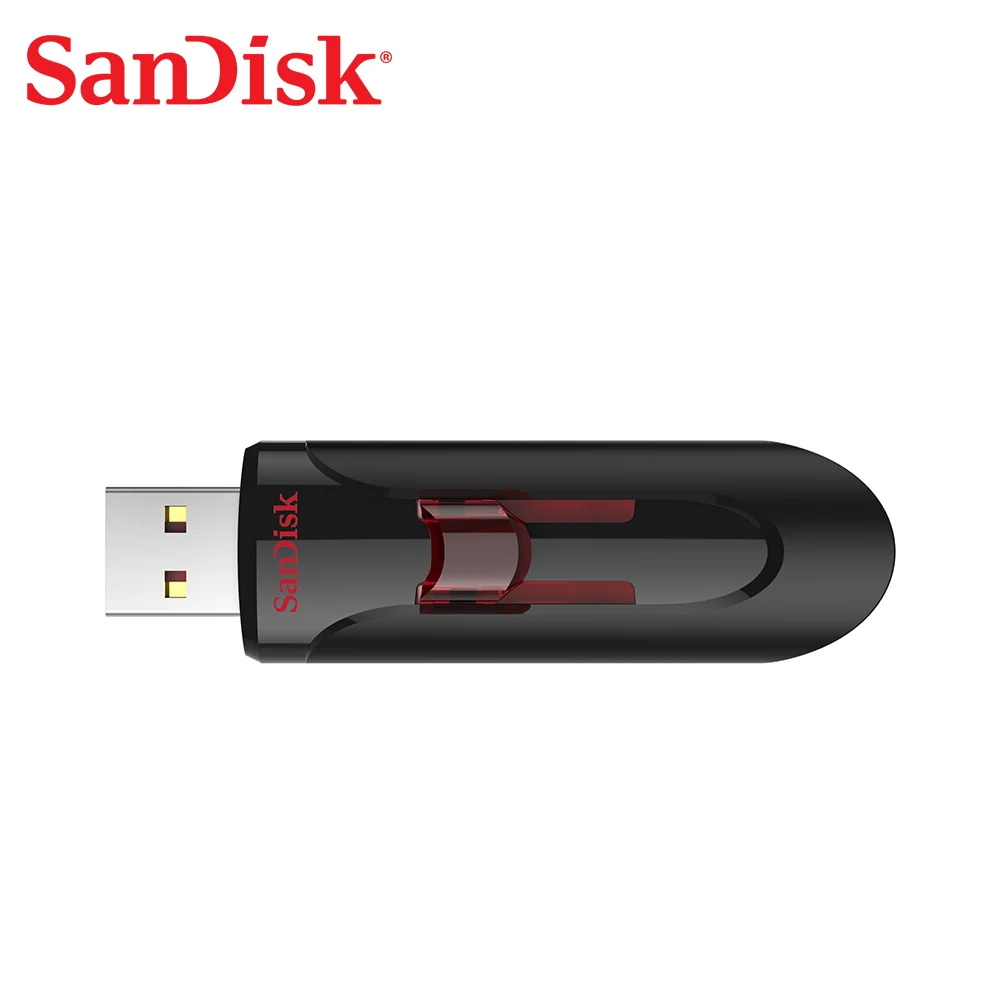 100% SanDisk CZ600 محرك فلاش USB ذاكرة عصا USB 3.0 بندريف 16 جيجابايت 32 جيجابايت 64 جيجابايت 128 جيجابايت عصا بندريف 3.0 القرص cle usb عالية السرعة