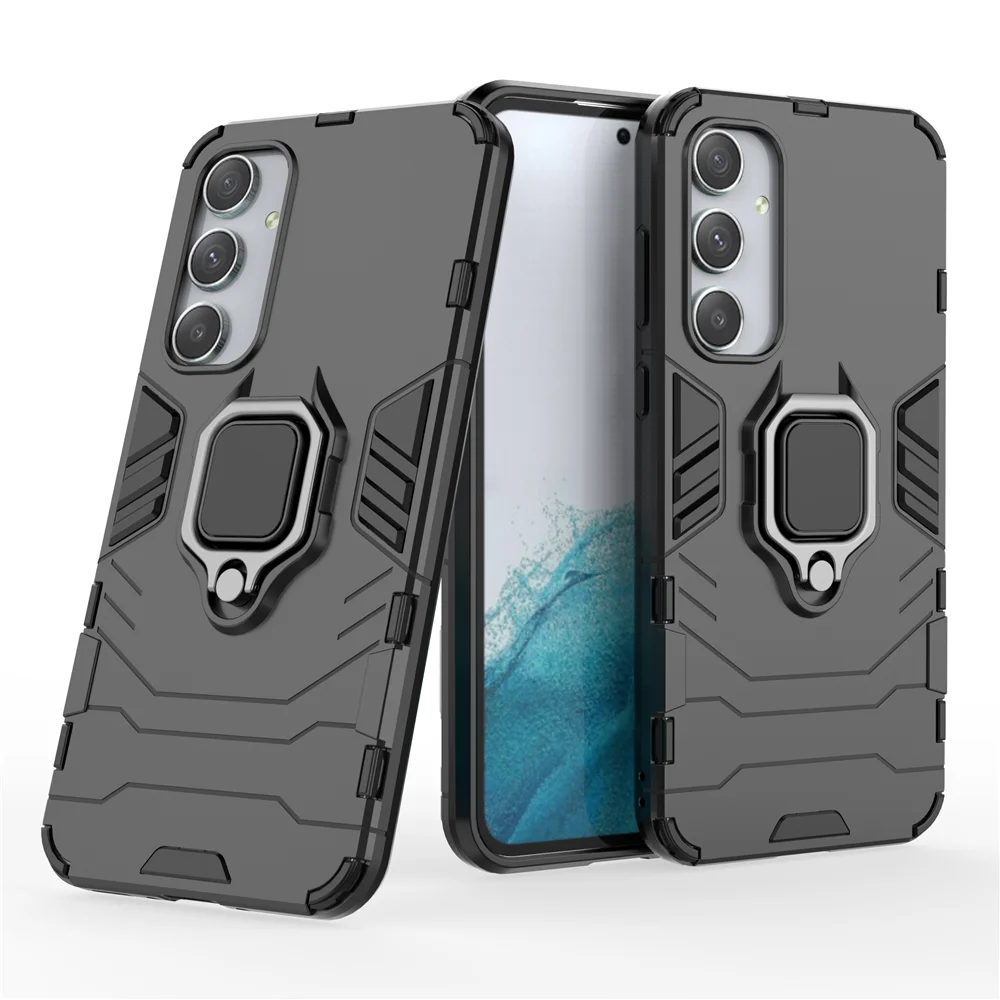 Para Samsung Galaxy A35 5G funda armadura completamente a prueba de golpes para SamsungA35 A 35 anillo magnético contraportada funda protectora para teléfono