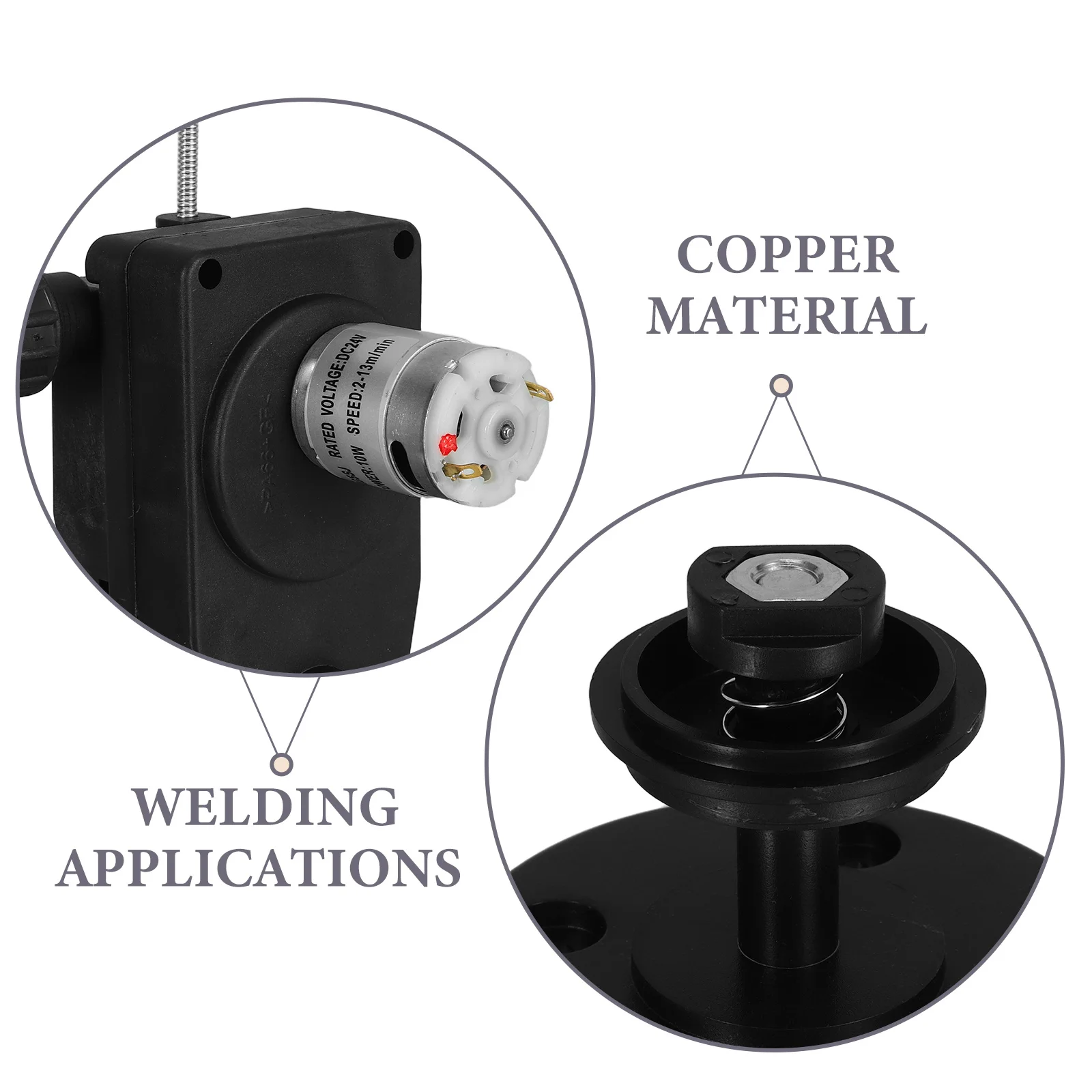 المزدوج المواصفات 24 فولت سلك المغذية المحرك Mig لحام لفة سلك تغذية المحرك لآلات لحام Mig معدات لحام صناعية #5