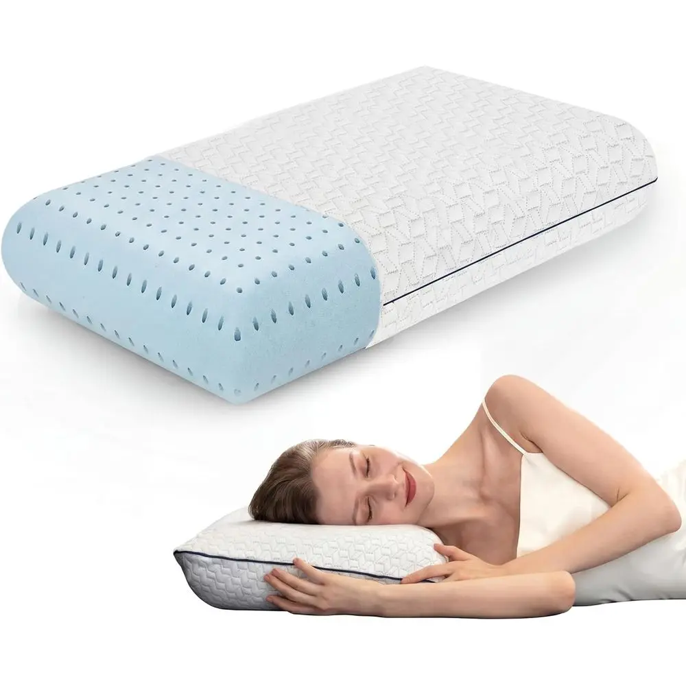 

Cooling Gel Memory oam Pillows - 1-Pack - Stand Size Memory oam Pillow or Sleng - irm Pillow - Back, Stoh & Side Sleeper - Shoul