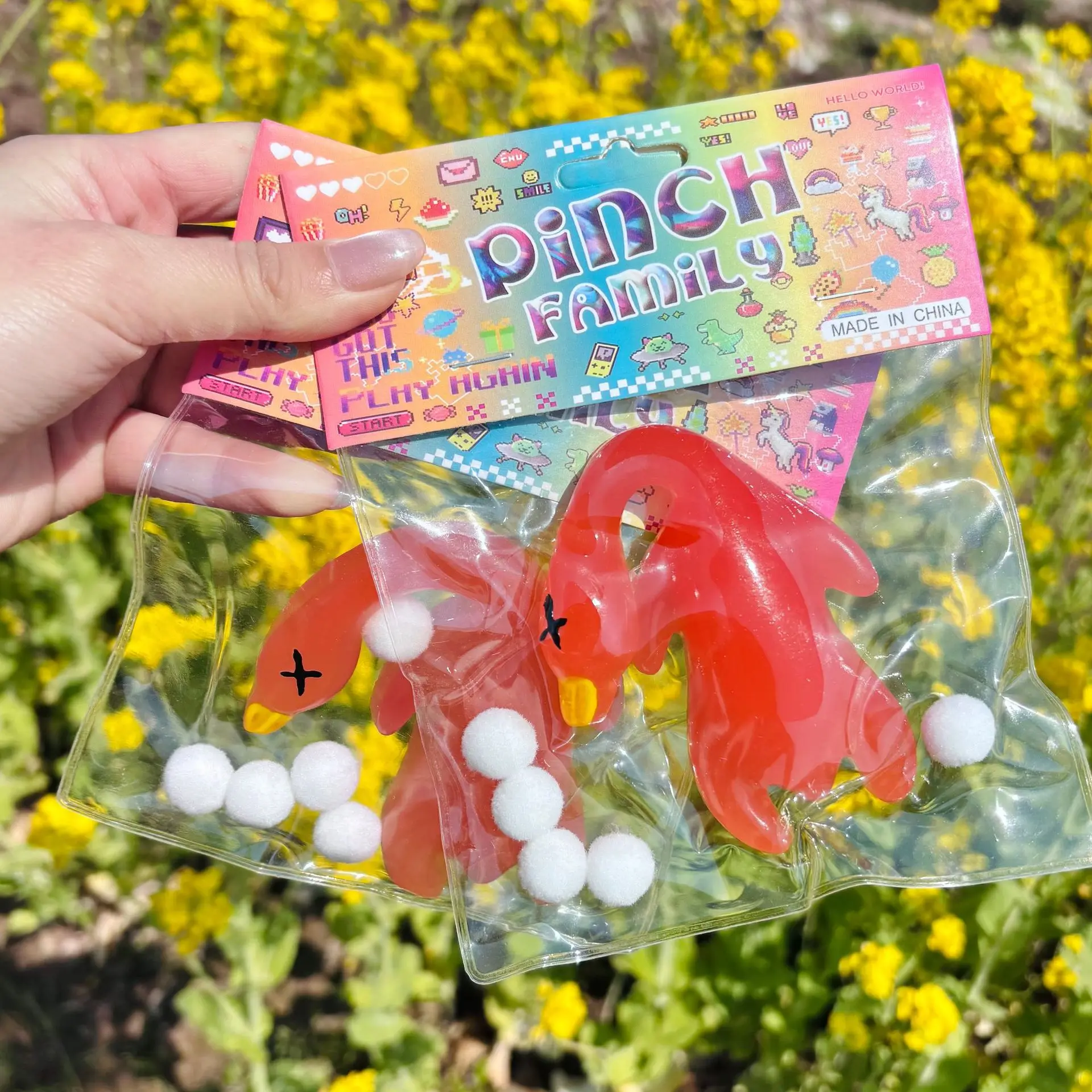 1/5 stücke Neue Taba Squishy Ideen Neuheit Lustige Sonnenlicht Farbwechsel Braten Ente Lebensmittel Spielzeug Mini Braten Ente Zappeln Spielzeug kinder Geschenke