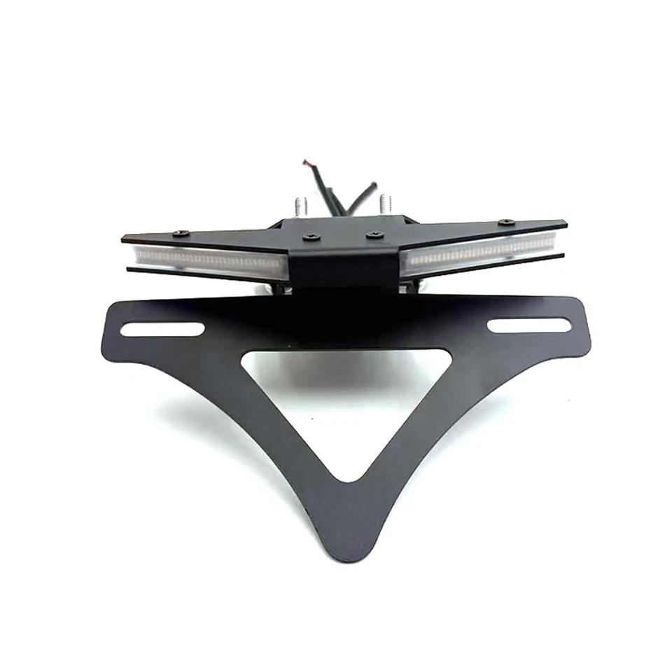 Motorcycle For ZXJC ZXMOTO 500RR 820RR License Plate Holder LED