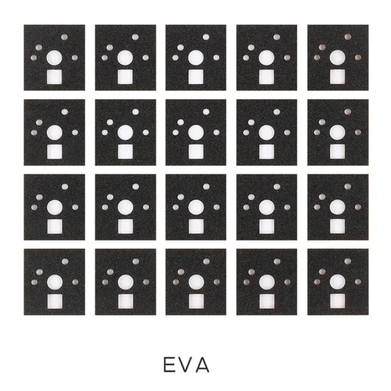 120pcs Mechanical Keyboard Switch Film Sticker 120Pcs Noise Dampener Foam Sound Reduction Insulation Film for Switch Stabilizer