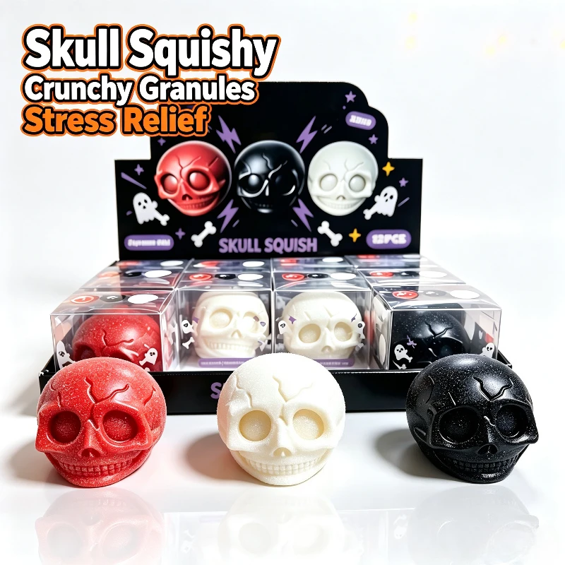 Brand-new Squeezing Toys Pinch Cute Skeleton Slow Rebound Toys, Halloween Sensory Games, Relieve Anxiety.