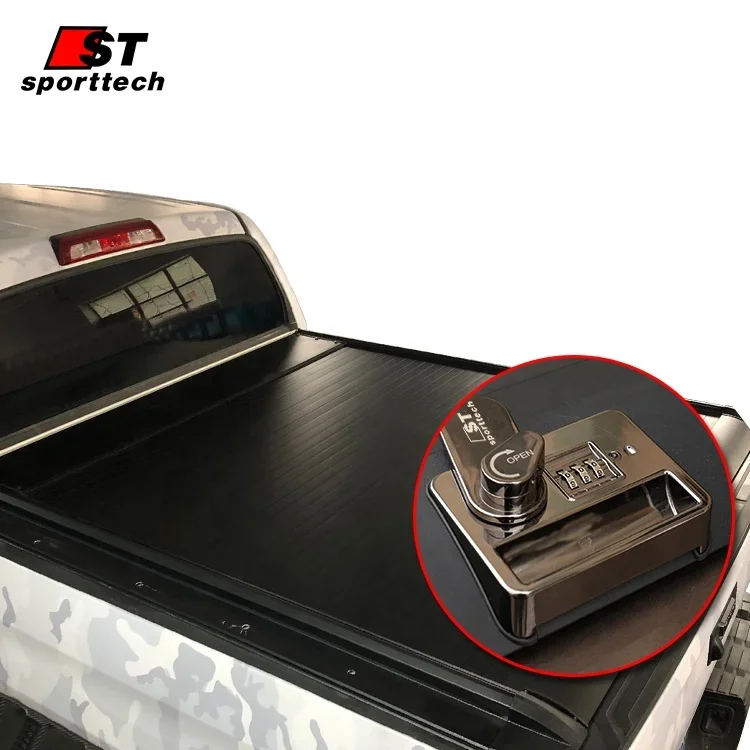 Tonneau cover Waterproof Wear-Resistant Hard Cover Roller Lid Cover With Password Lock For accesorios para  tundra 2023