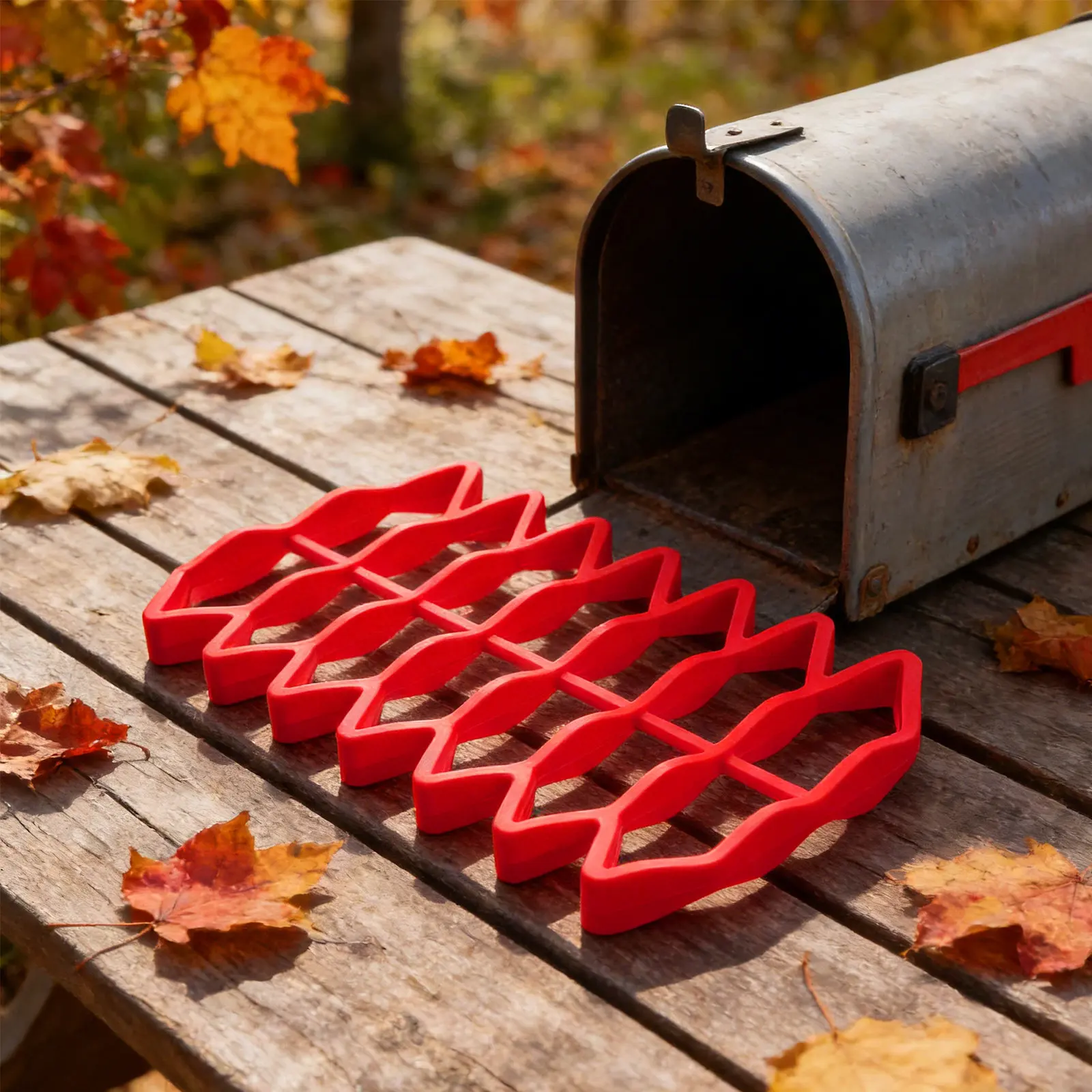 Silicone Mailbox Waterproof Insert Tray Expandable Universal Mailbox Drain Tray Mail Moisture Barrier Protector