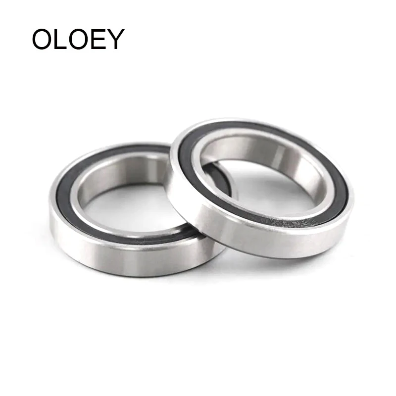 6802-2RS Bearing 15*24*5 mm 5/10PCS Metric Thin Section Ball Bearings For Bicycle Hub Front Rear Hubs Wheel With High Quality