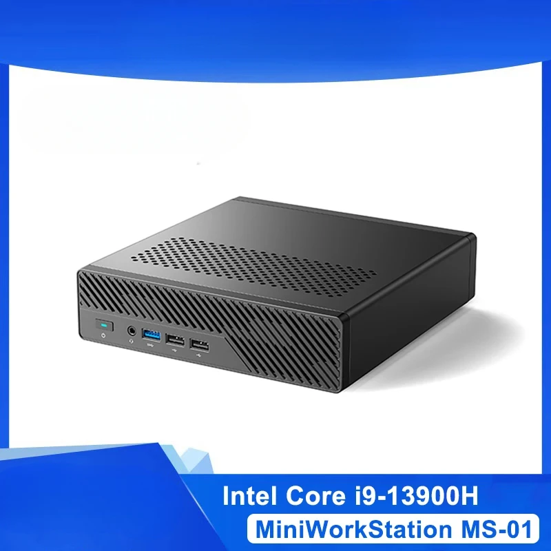 Applicable to for MINISFORUM Mini PC MS-01 Core i9 13th Gen Window 11 Mini Computer DDR5 5200Mhz 10 Gigabit Ethernet