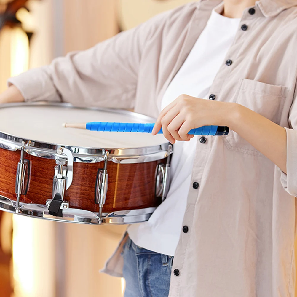 

6 Rolls Electric Drumstick Anti-slip Belt Baby Tape Grips Water Viscous Pu Drumsticks with