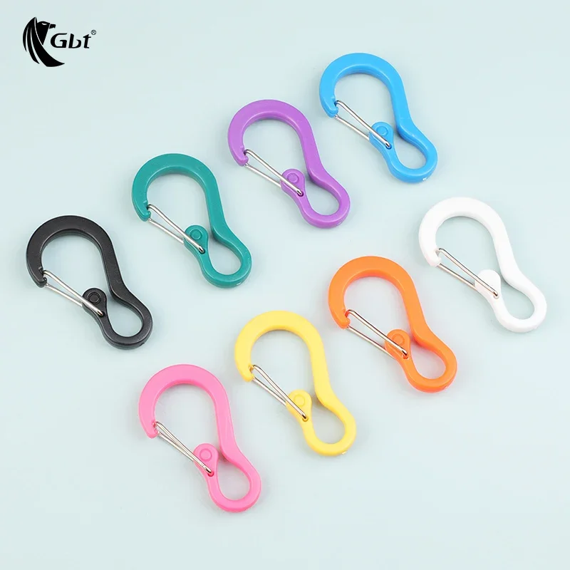 Colorful gourd shaped mountain climbing buckle hook portable keychain