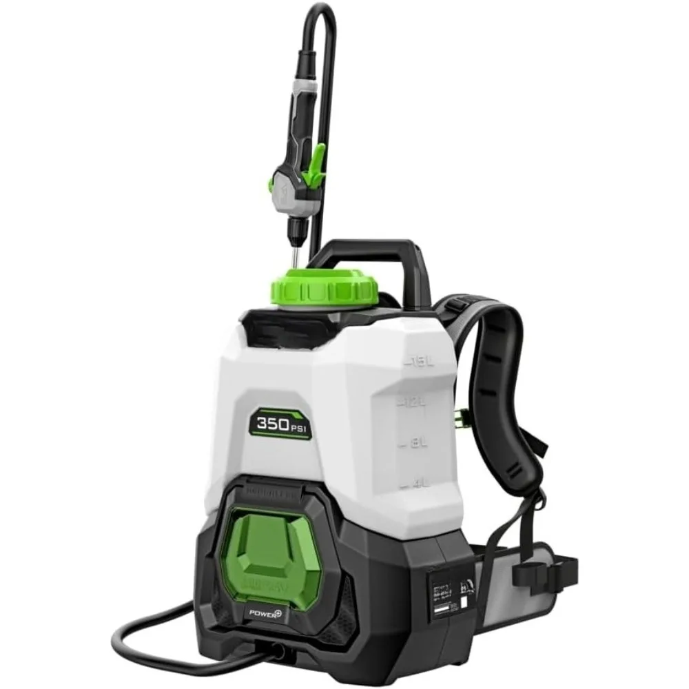

4 Gallon, Backpack Sprayer for Lawn and Garden, Electric Pump, Battery and Charger Not Included - BSP3500