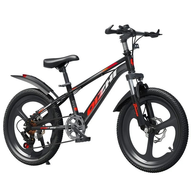 Selfree Mountain Bike per bambini 6-12 anni a velocità variabile e ammortizzatore doppio freno a disco 20 pollici 22 pollici maschio e femmina