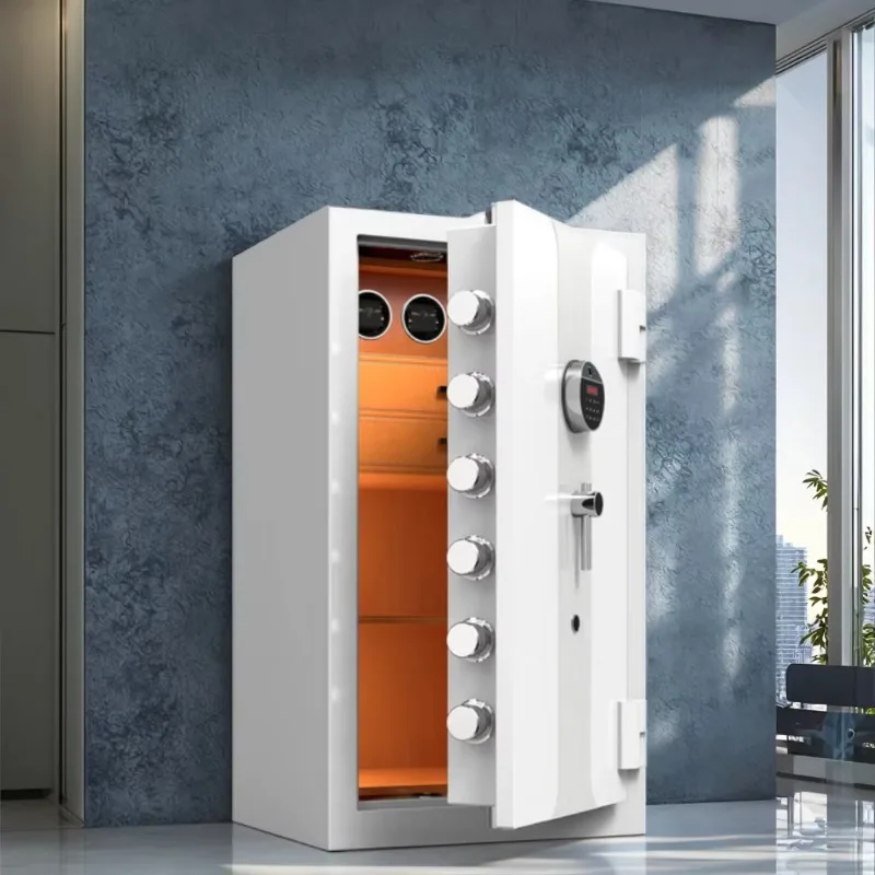 

【Fashionable】High-Stanrdard Electronic Smart Fireproof Safe for Home Safety Specifically Designed for Storage of Jewelry Diamond