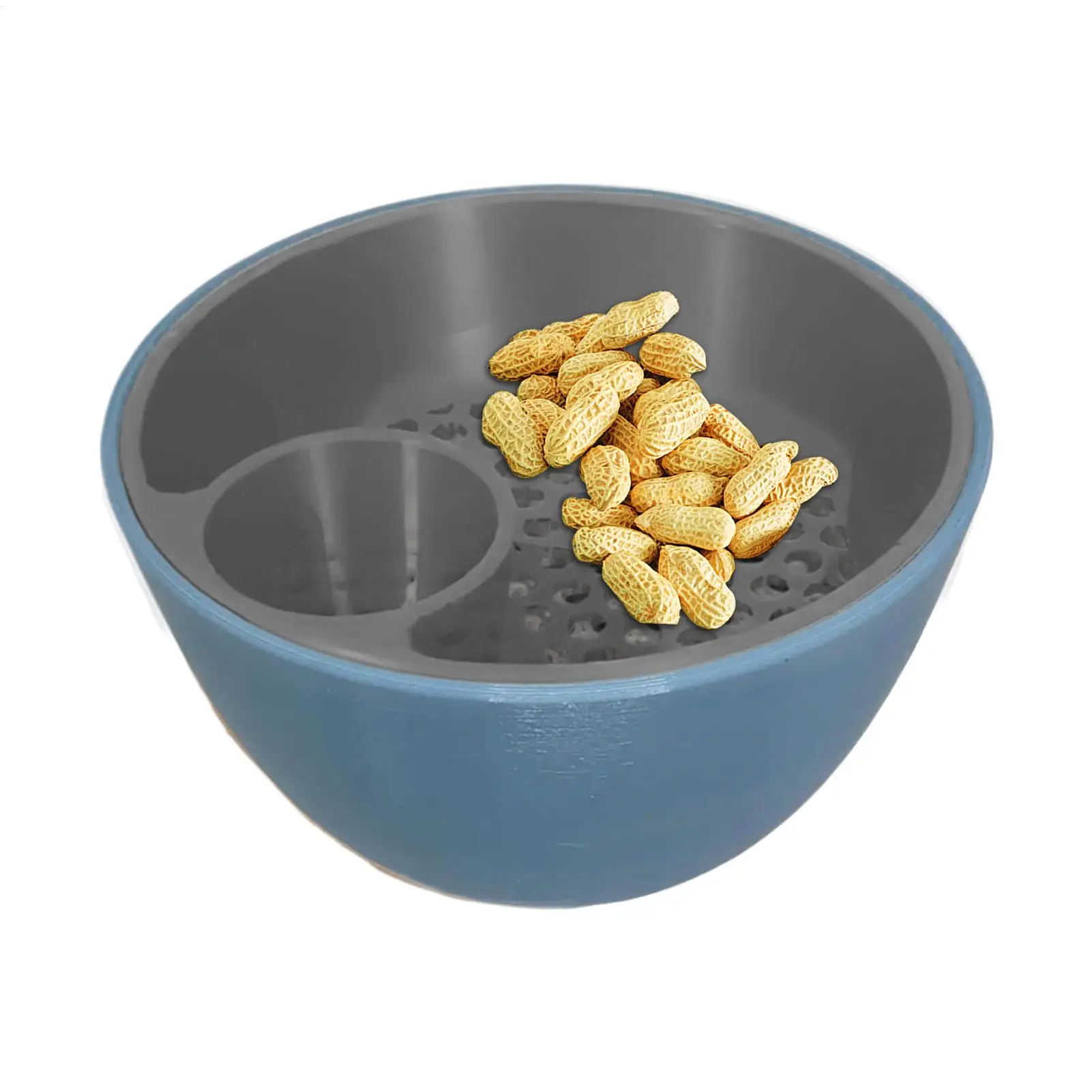 

Nut Bowl 2-in-1 3D Printed Nut Bowl With Shell Container Storage Organizer Decorative Serving Dish With Shell Container For