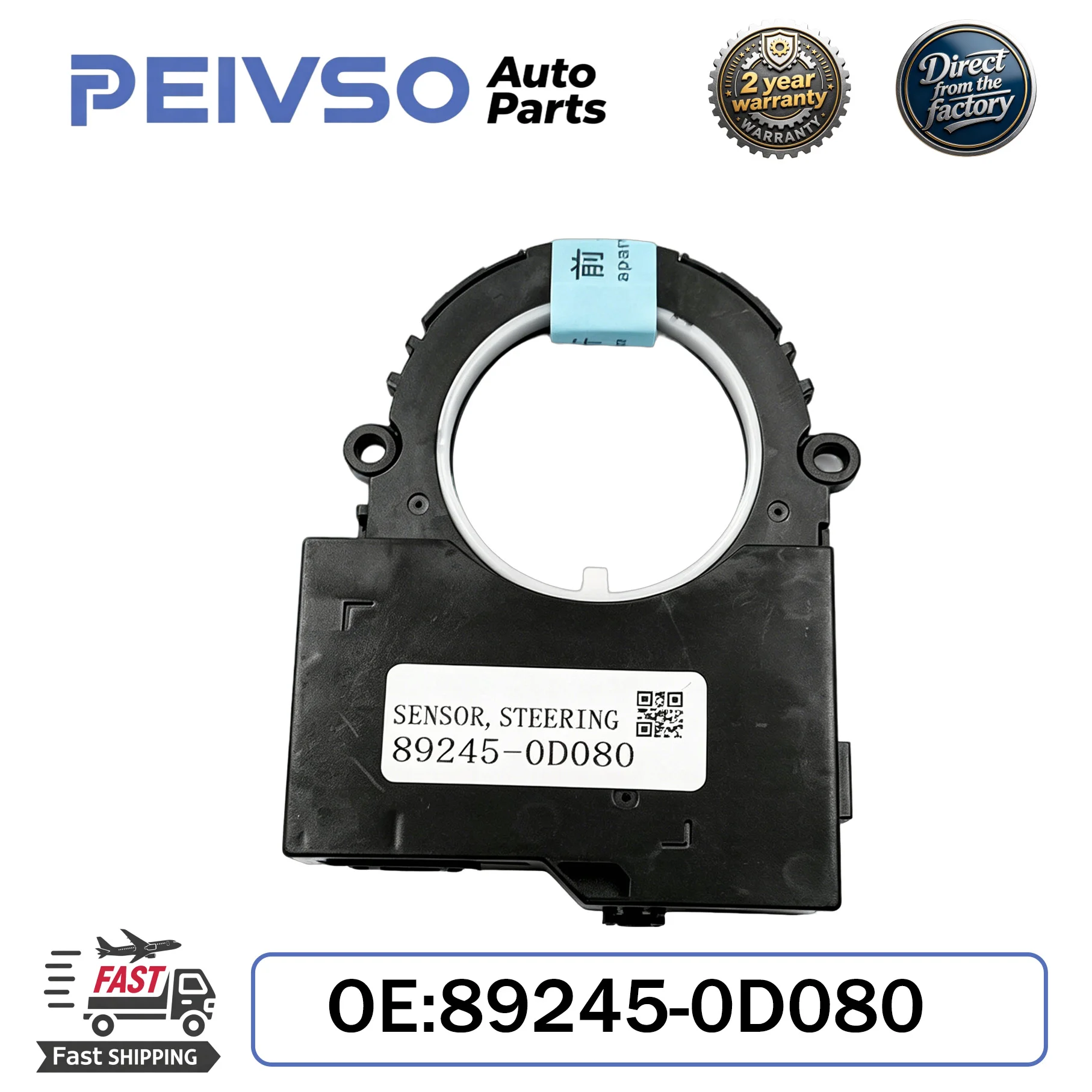 PEIVSO 89245-0D080 New Steering Angle Sensor for Toyota Corolla GLi Vios Yaris Sienta 2018-2022 892450D080