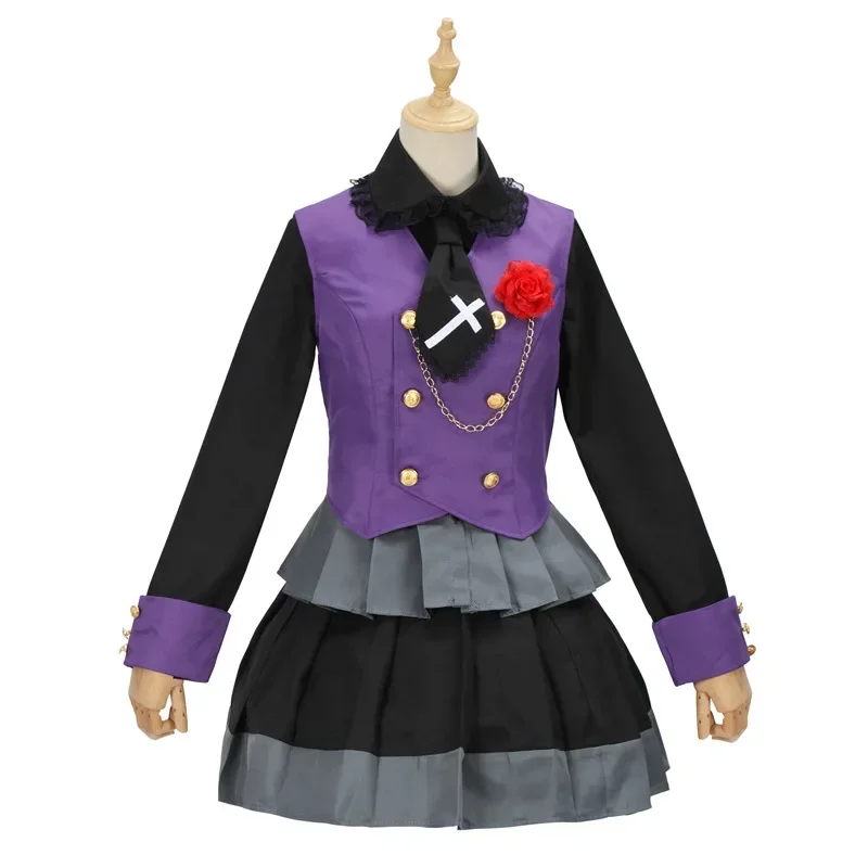 Anime Love Chunibyo & Other Delusions Takanashi Rikka Cosplay Costume Adult Women JK Skirt Suit Halloween Outfit Uniform