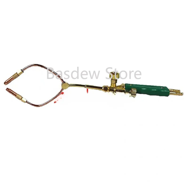 Welding Accessories Double-Headed Oxygen-Propane Welding Gun Air Conditioning Repair Tool