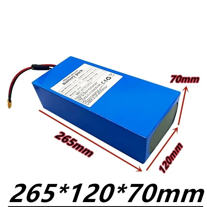 52V 14S5P 55000mAh 18650 1500W lithium battery for electric bicycle scale, tricycle, charger 58.8V 2A