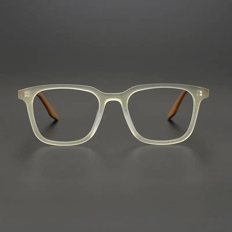 2PCS Fashion Myopia Optical Eyeglasses Unisex Classic Square Glasses Frame Women Men TR90 Ultralight Prescription Eyewear