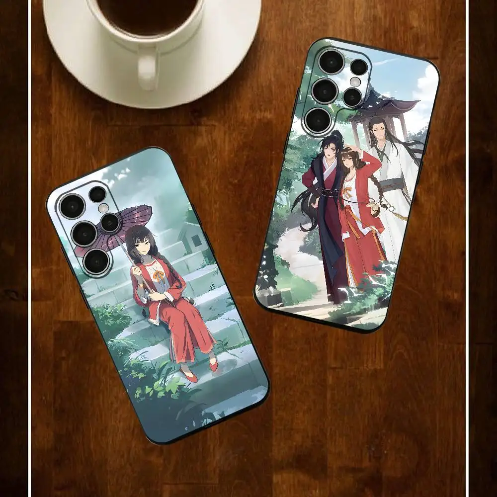 Bai Yao Pu Tao Yao Silicone Case For Samsung S25 24 23 22 21 20 Plus Ultra 5G Lite Shockproof Cover