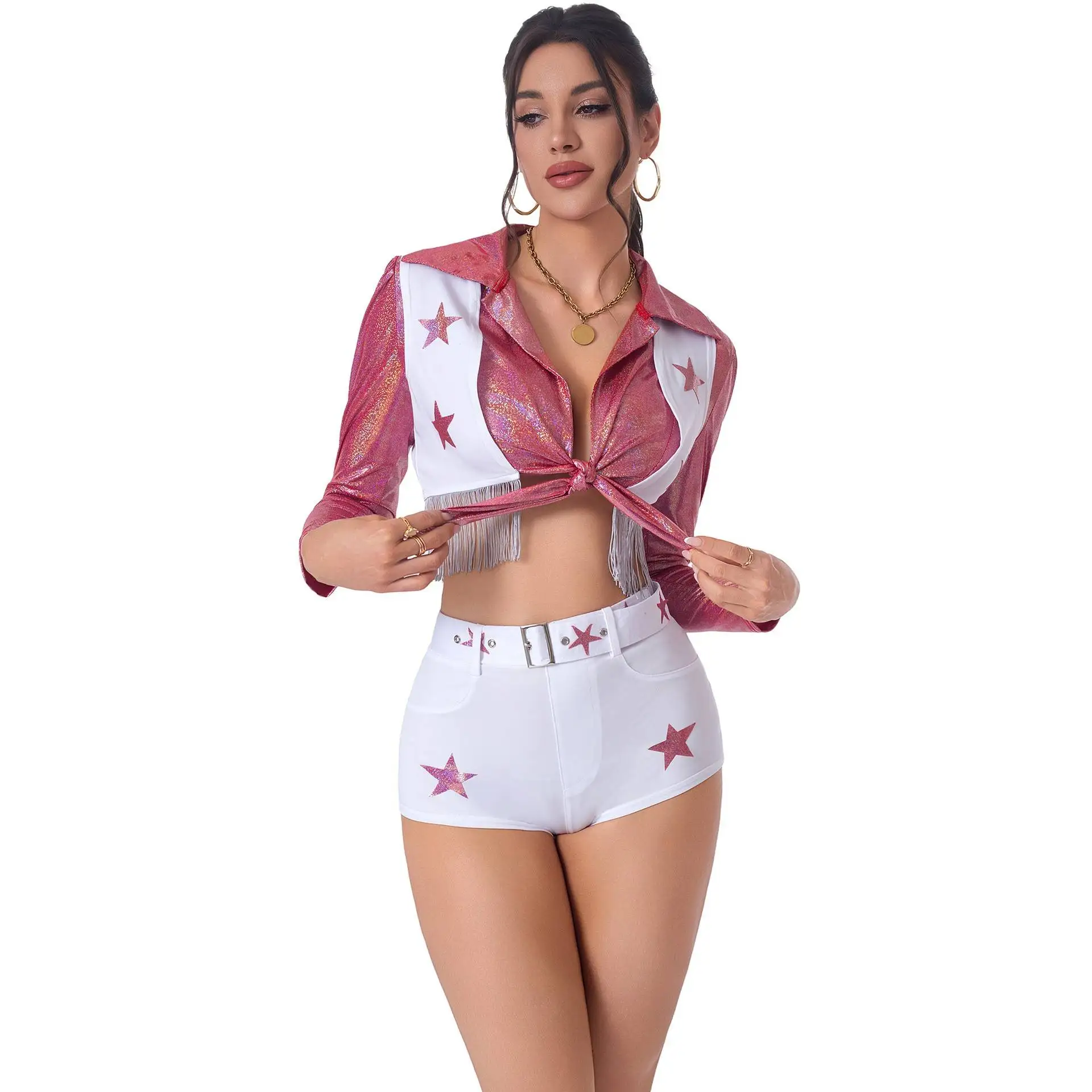 مثير كرة القدم فاتنة loween orms التشجيع وتتسابق مرحلة العروض الصينية التقليدية زي المرأة Faion