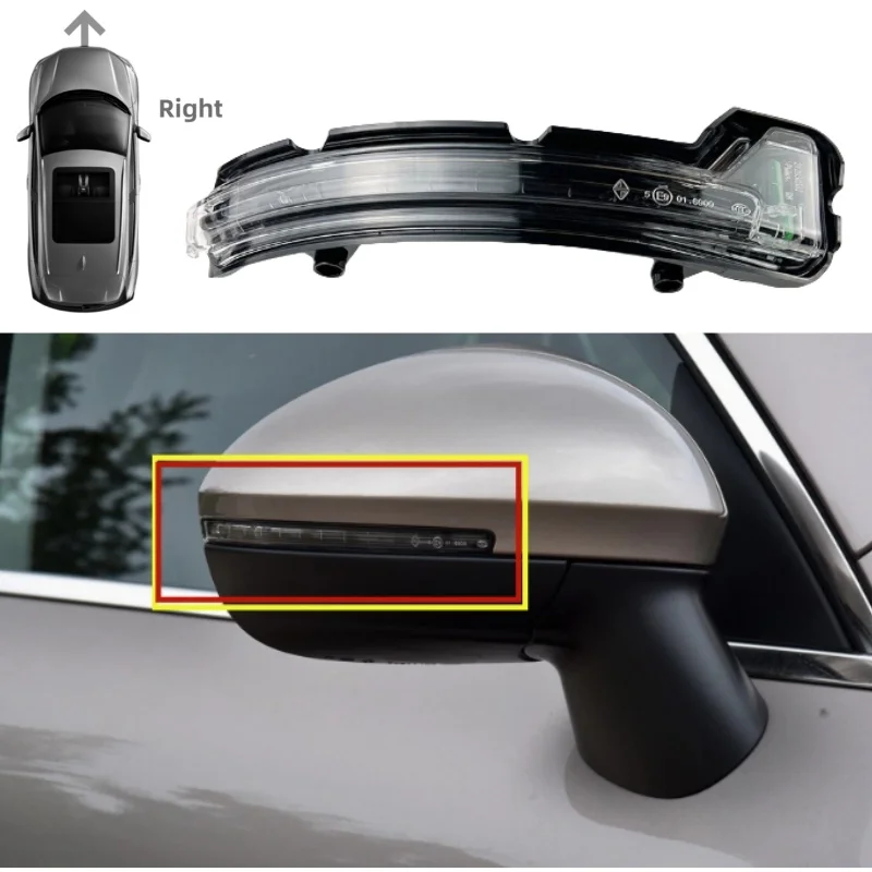 Para Borgward BX7, Borgward BX5, espejo retrovisor, luz lateral, señal de giro, /repuestos de automóvil, izquierda/derecha