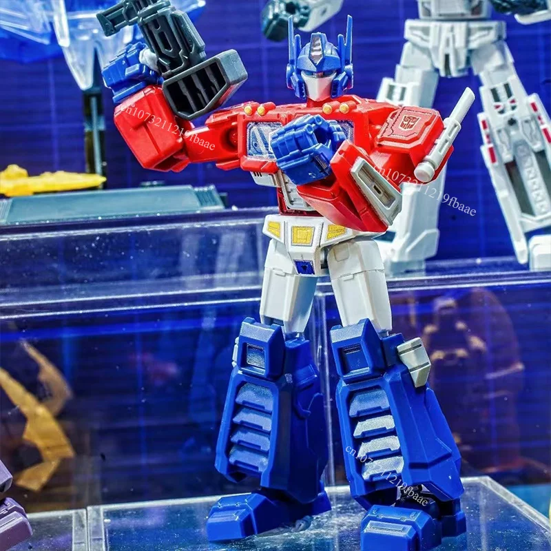 Original Blokees Transformers Blind Box Galaxy Version V8 Optimus Prime Action Figure Assembly Model Kit Toy Mystery Box Gift