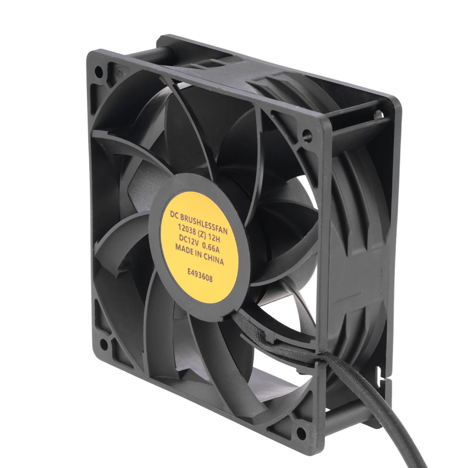 1Pc 12038‑CG Durable Cooling Fan Effective Heat Dissipation For Cooling Server Cabinet Electrical Enclosure Industrial Equipment