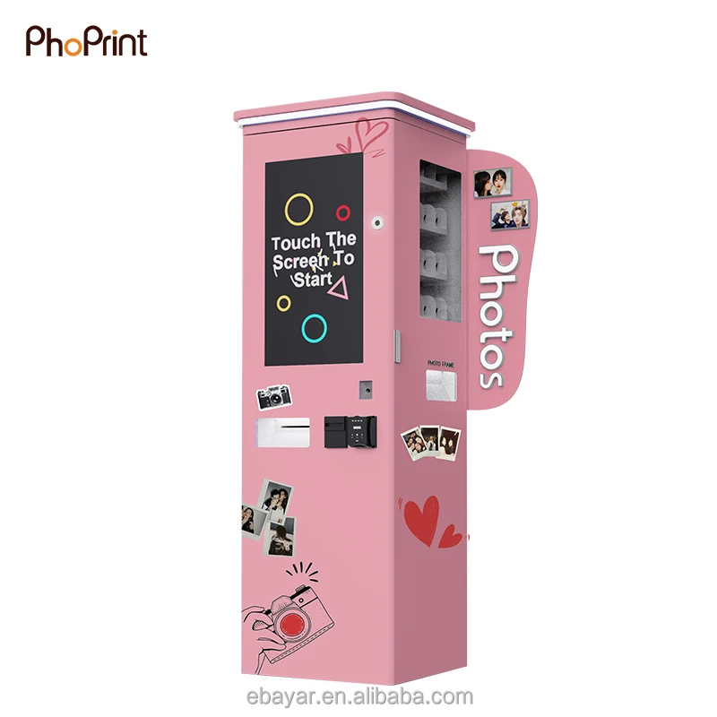2025 AI Photo Booth With Touch Screen And Passport Photo Function For Rent