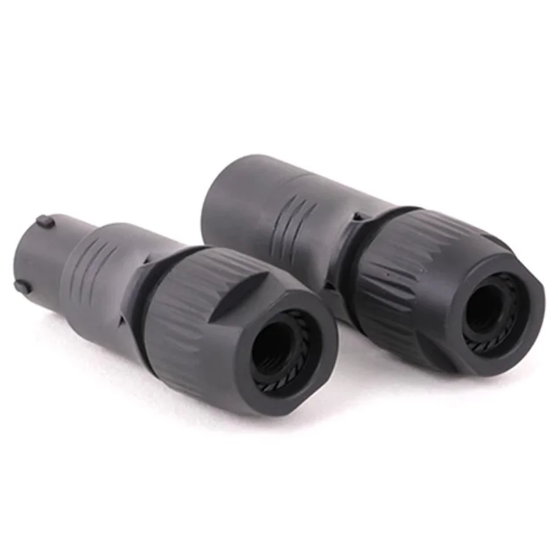 

ABKU-10Pcs 3Pins True Locking Connector Plug Jack NAC3FX-W NAC3MX-W PA66 Material IP65 Grade Waterproof
