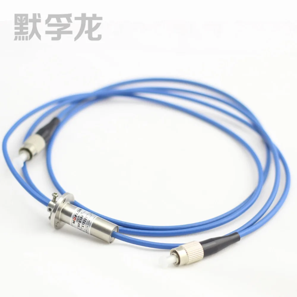 1-way fiber optic slip ring, fiber optic rotary joint, photoelectric slip ring, single-mode, multi-mode optional, Mofron brand