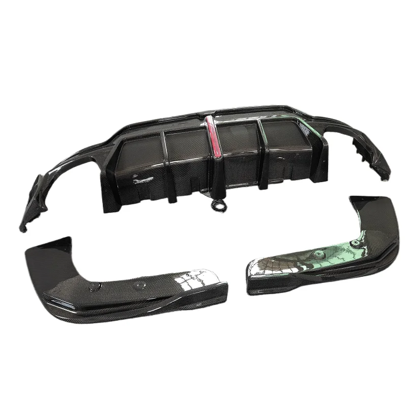

Used for the New BMW 3 Series 320i G20 G28 a Style Carbon Fiber Rear Diffuser Body Kit