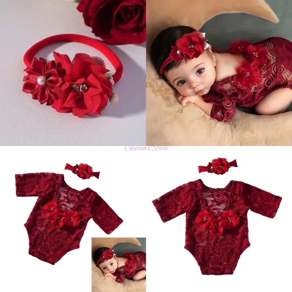 

Y1UB Newborn Photo Props Компания для волос.