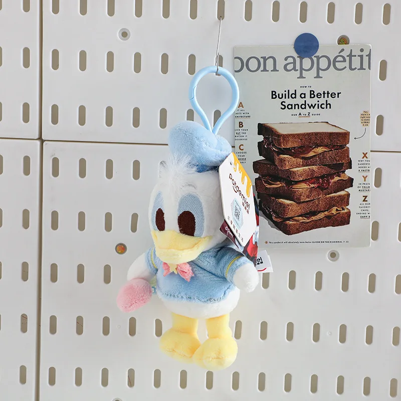 Disney Donald Duck Awesome duck Series Plush Doll Pendant Cute Backpack Car Ornaments Birthday Christmas Gifts Key Chain