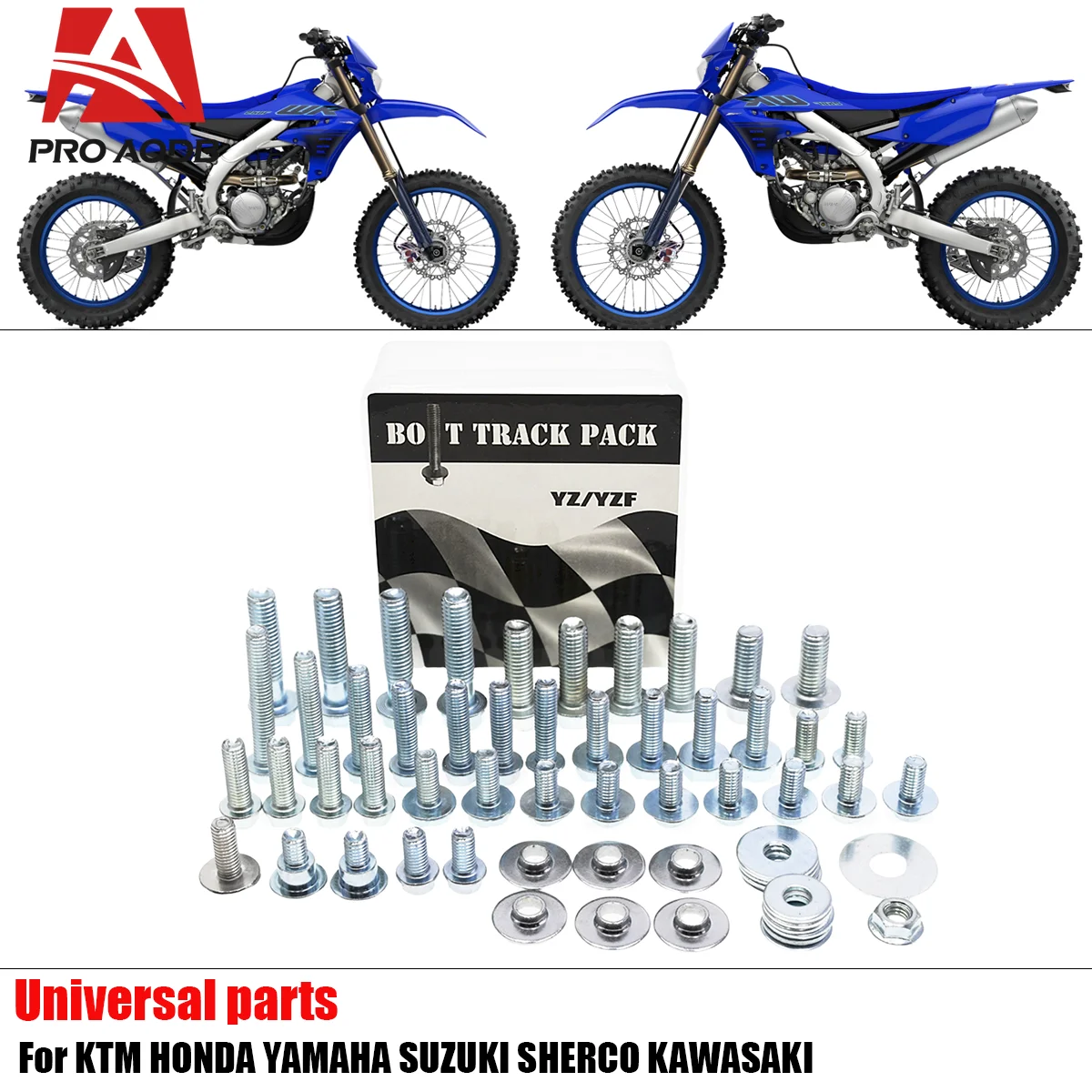 

Motorcycle Accessories Complete Vehicle Screw Gasket Kit First Aid Kit For Yamaha YZ65 YZ85 YZ125YZ250 YZ450 WR250F WR450F etc