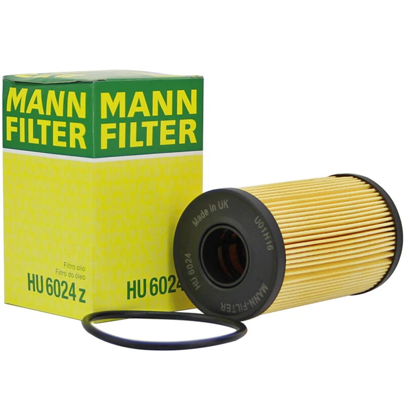 MANN FILTER HU6024z Oil Filter Fits JAGUAR F-Pace LAND ROVER Discovery 5 Range Rover G4D3-6A692-AA JDE37128 LR073669