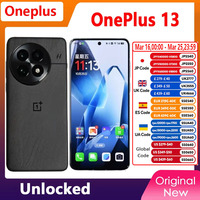 New OnePlus 13 Smart Phone Snapdragon 8 Elite Hasselblad Camera 6.82“ 2K AMOLED Display 6000mAh 100W SUPERVOOC ColorOS 15