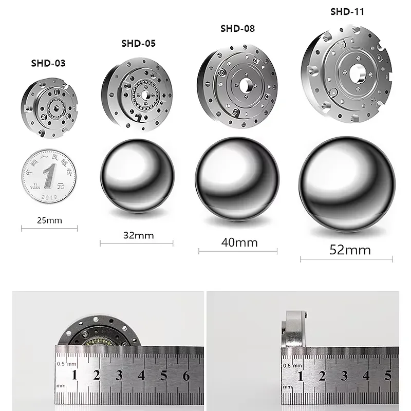 1 30 Harmonic Drive Motor System Small Speed Reducer Gearbox Brushless Hamonic Strain Wave Gear
