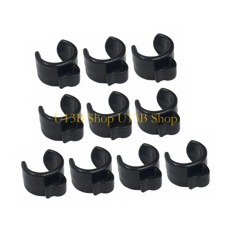 U13B 10pcs Sound Line Holder Clamps For Fixing Cords On Stands And Extensions Simple Installation No Tools Required