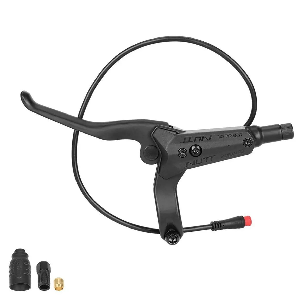 L79A  Electric Scooter Hydraulic Brake Levers for G4 Max Scooter 2-Core Power-Cut Disc Brake Handles Left