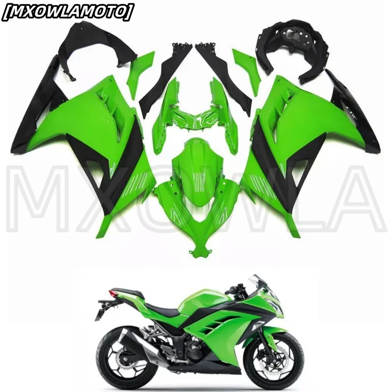 New ABS Injection Green Black Fairing Kit for Ninja 300 EX300 NINJA300 2013 2014 2015 2016 2017 13 14 15 16 17