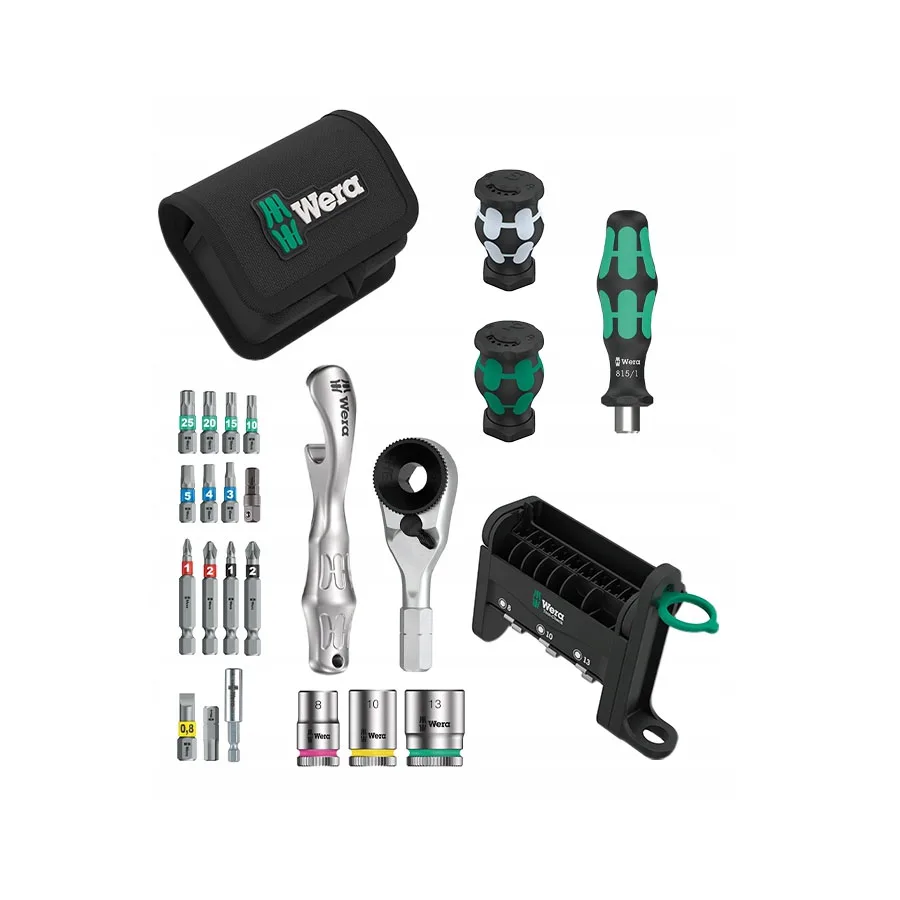 WERA  25 PCS Advent Calendar 2024 Christmas Tool Set Screwdriver Set with Bottle Opener Limited Edition 05136609001