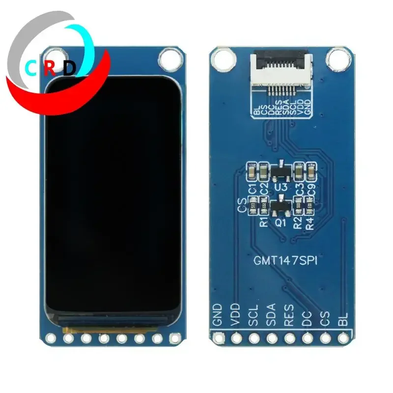 Chanruida 1.47 polegadas TFT LCD 172 × 320 módulo ST7789P3 serial SPI display LCD tela colorida oled arduino display tft