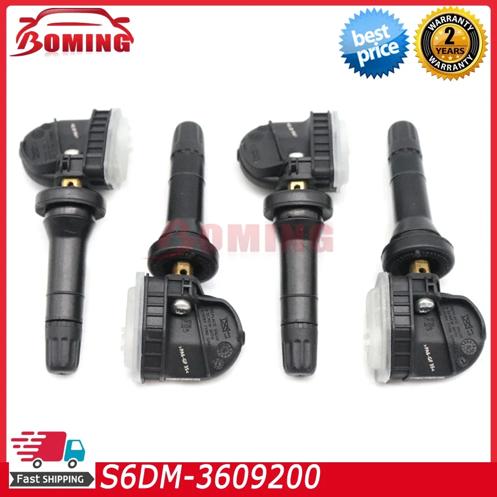 Car Tire Pressure Monitor Sensor TPMS S6DM-3609200 For BYD Qin NEW Song Tang NEW Yuan 433MHz S6DM3609200