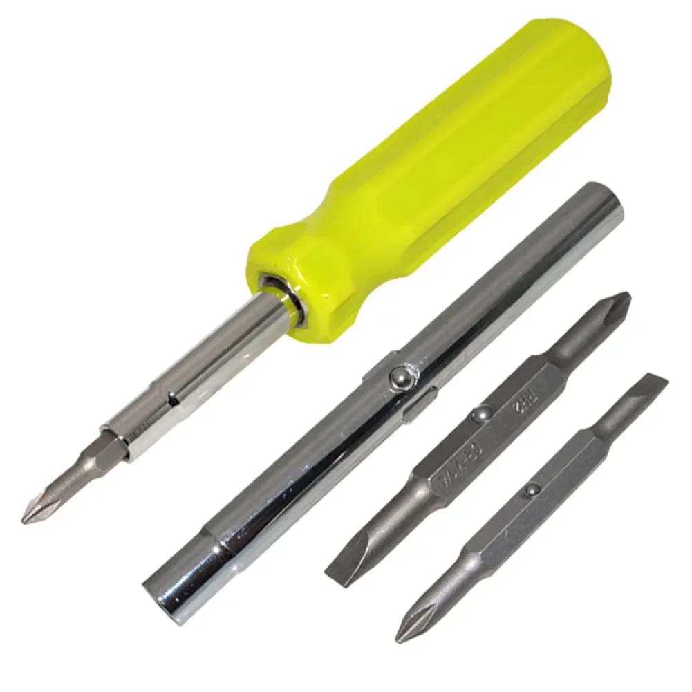 Multi-function Slotted Cross Screwdriver For Cars,small Alarm Clocks,bicycles,electric Car,cabinets Screwdriver Repair Tool