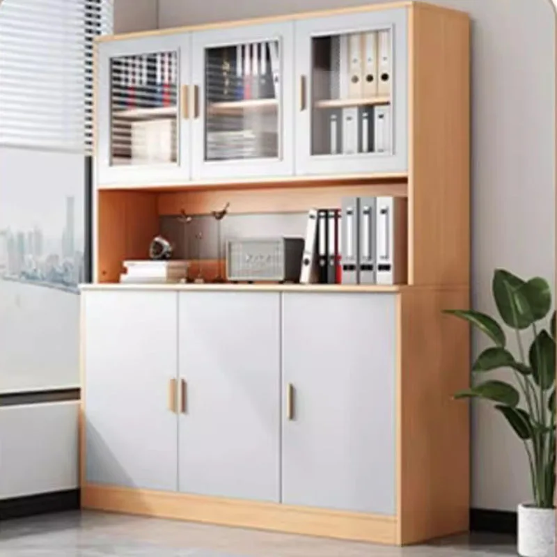 Glass Retro Filing Cabinet Nordic Corner Display Shelves Office Cupboards Drawers Vertical Comodas Con Cajones Modular Furniture